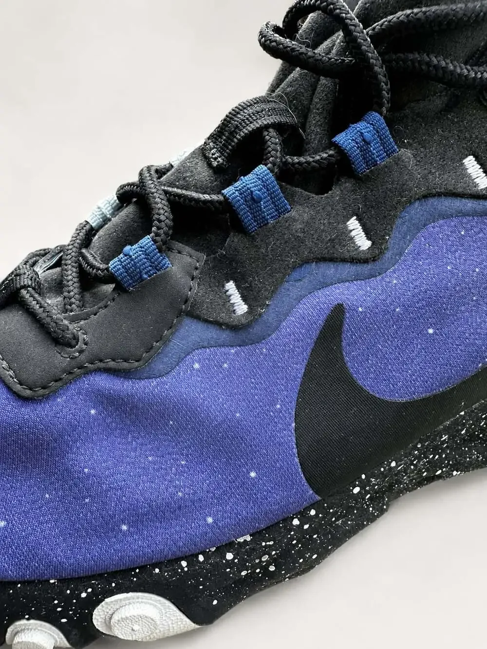 Nike React Element 55 Equinox Day Night Sneakers Blue Void/Black Men’s size 8